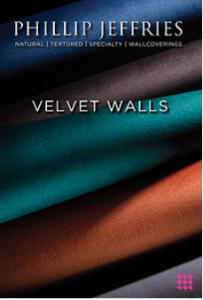 Phillip Jeffries Velvet Walls Wallpaper